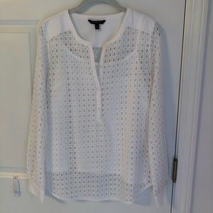 NWOT Banana Republic long sleeve tunic shirt